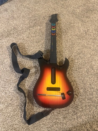 Guitar hero ps3 sunburst - guitar, red