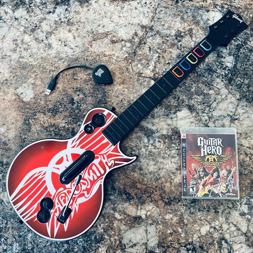 Guitar hero aerosmith les paul - guitar,
