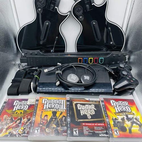 Pacchetto console ps3 guitar - pacchetto,