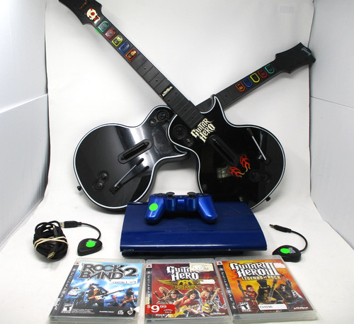 Pacchetto console guitar hero - console,