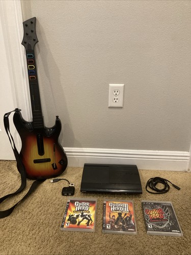 Guitar hero ps3 - guitar, console